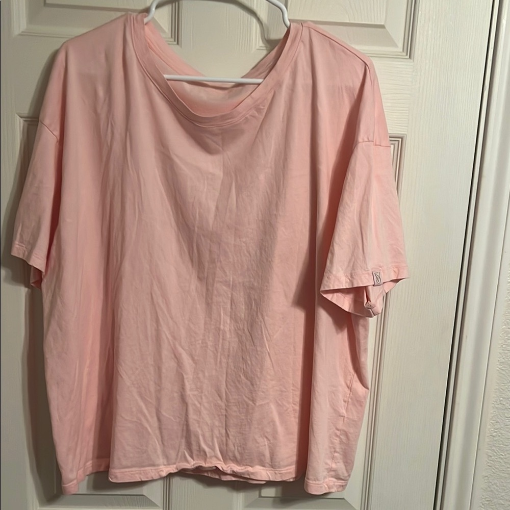 Victoria's Secret Pink Oversized Boxy Short Sleeve Tee